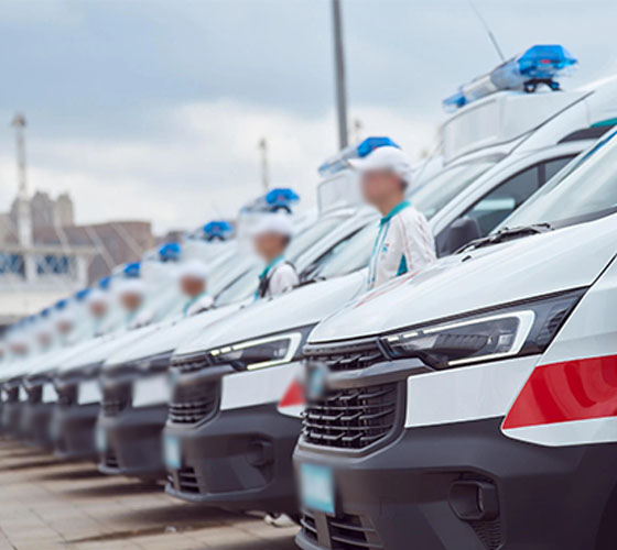 高阳县服务车队展示